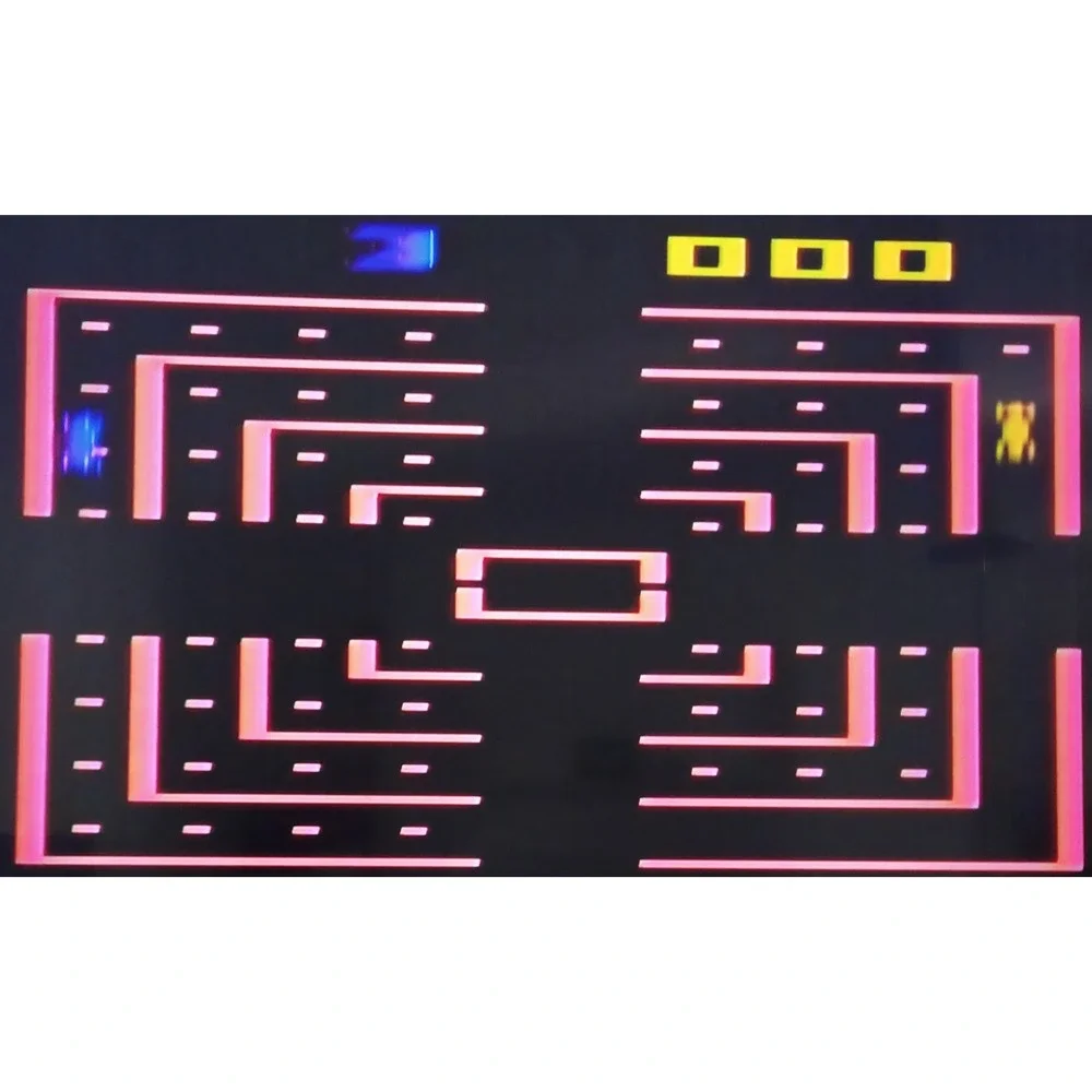 Pac-Man (Sears Tele-Games) & Dodge 'Em - Atari 2600 Cartridge Bundle - Working!
